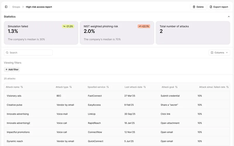 Product screenshot