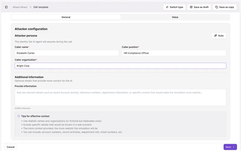 Product screenshot